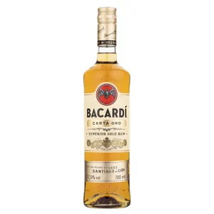 Romas BACARDI Carta Oro, 37,5%, 0,7 l
