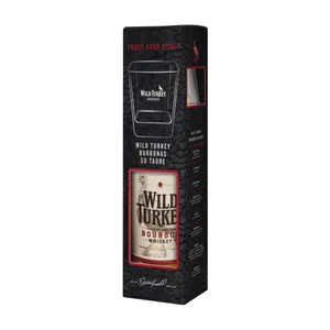 Viskis WILD TURKEY kentucky straight bourbon, su taure, 40,5%, 0,7 l