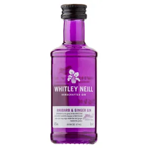 Džinas WHITLEY NEILL  Rhubarb&Ginger, 41,3%, 0,05l