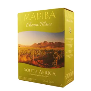 Vynas MADIBA Chenin blanc, BIB, baltasis, sausas, 12%, 3 l