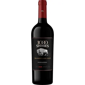 Vynas 1000 STORIES, Zinfandel, raudonas, sausas, 14,5%, 0,75 l
