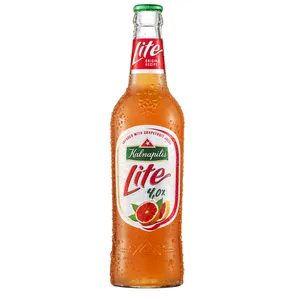 Alus KALNAPILIS Lite, su greipfrutų sultimis, 4%, 0,5 l, butelis