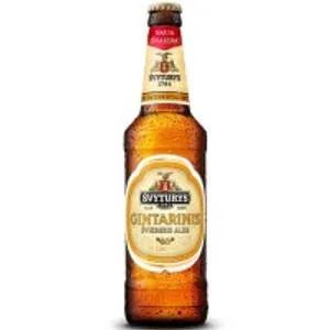 Alus ŠVYTURYS Gintarinis, 4,6%. 0,5 l, butelis