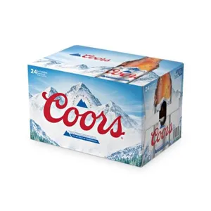 Alus COORS 4,3%, 0,33l, 24 vnt dėžė butelis