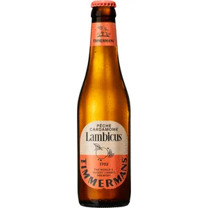 Alus TIMMERMANS Peche Lambicus,  4,0%, 0,25 l, butelis D