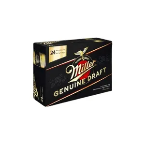 Alus MILLER Genuine Draft, 4,7%, 0,33l, 24 vnt.