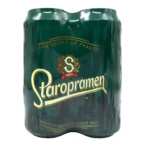 Alus STAROPRAMEN, 5 %, 4 x 0,5 l
