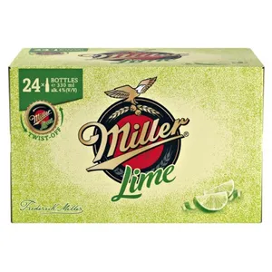 Alus MILLER Genuine draft,  Lime, 4,0%, 0,33l, dėž.