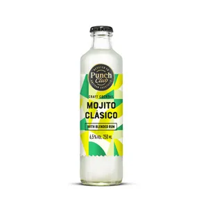Alkoholinis kokteilis PUNCH CLUB, Mojito Classico, 6.5%, 250ml