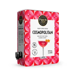 Alkoholinis kokteilis PUNCH CLUB Cosmopolitan, 12.5%, 1.5L