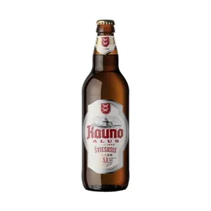 Šviesusis alus KAUNO, 5%, 0,5l, butelis