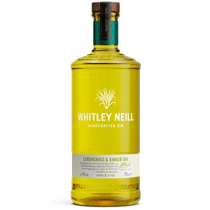 Džinas WHITLEY NEILL Lemongrass&Ginger, 43%, 0,7 l