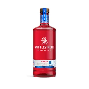 Nealkoholinis džinas WHITLEY NEILL, Raspberry, 0.0%, 0,7 l