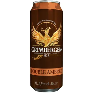 Alus GRIMBERGEN DUBBEL, 6,5 %, 0,5 l