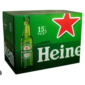 Alus HEINEKEN, 5%, 15 x 0,5l, butelis