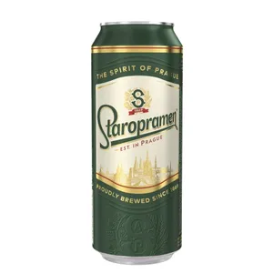 Alus STAROPRAMEN, 5%, 0,5 l, skardinė