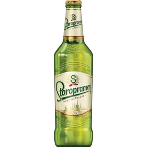Alus STAROPRAMEN, 5%, 0,5 l, butelis