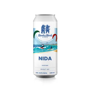 Alus BEAR&BOAR, Nida, 4,60%, 0,44 l, skardinė