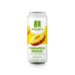 Alus BEAR&BOAR PINEAP. BREEZE, 5,5 %, 0,44 l