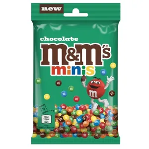 Dražė M&M's minis  traškiame spalvotame glajuje, 70 g