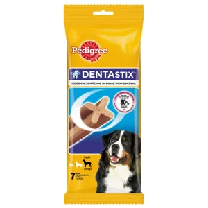 Papildomas šunų ėdalas PEDIGREE Dentastix, dideliems šunims, 7vnt.,  270 g