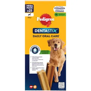 PEDIGREE Dentastix, didėlių veislių šunims, 21vnt.,  810 g