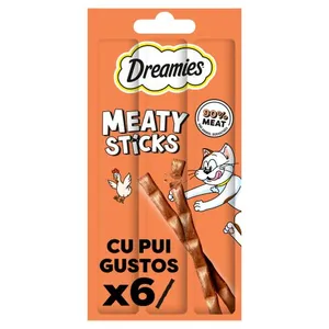 Skanėstas katėms DREAMIES, su vištiena, 30 g