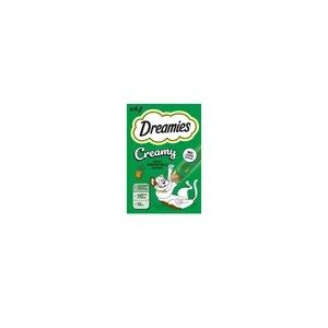 Skanėstai katėms DREAMIES CREAMY, su katžole, 4x10g