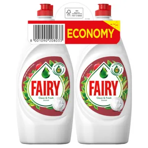 Indų ploviklis Fairy Pomergranate, 2X900 ml