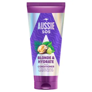 Plaukų kondicionierius AUSSIE SOS Blonde&Hydrate, 200 ml