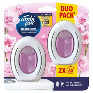 Oro gaiviklis AMBI PUR Flowers & Spring, 2X8ml