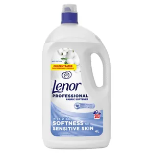 Minkštiklis LENOR Professional, Soft Cotton, 4l, 200 skalbimų