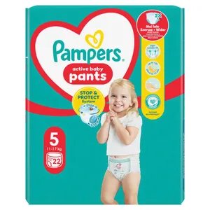 Sauskelnės-kelnaitės PAMPERS Pants, Carry Pack, 5 dydis, 22 vnt.
