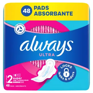 Higieniniai paketai ALWAYS Ultra Super, Mega Pack, S2, 48 vnt.