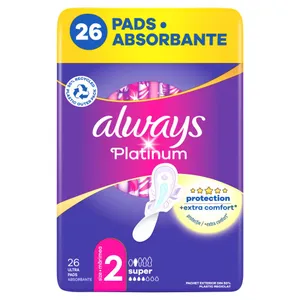 Higieniniai paketai ALWAYS Platinum Super, S2, 26vnt