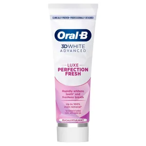 Dantų pasta ORAL-B 3D White Advanced, Luxe Perfection Fresh, 75 ml