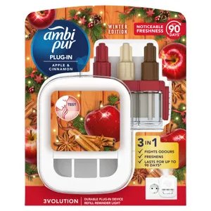 Elektrinis oro gaiviklis AMBI PUR 3Vol Apple&Cinnamon SK, 20ml