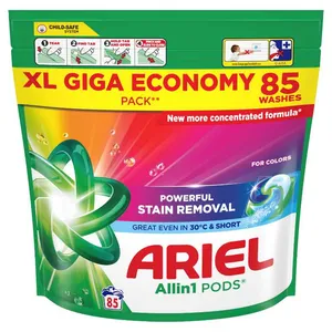 Skalbimo kapsulės ARIEL Color, 85 skalb.