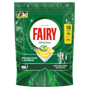 Automatinių indaplovių kapsulės FAIRY Ain1 Lemon, 56vnt
