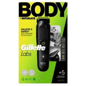 Kūno plaukų kirptuvas GILLETTE Labs 1 vnt.