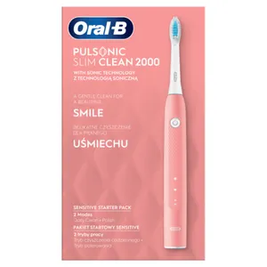 Elektrinis dantų šepetėlis ORAL-B Pulsonic, Pink, 1 vnt.