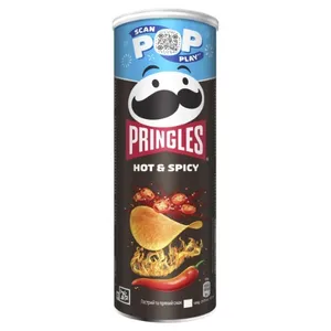 Užkandis PRINGLES Hot & Spicy RAL, 165 g
