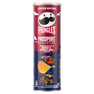 Užkandis PRINGLES SWEET & SMOKY BBQ, 165g