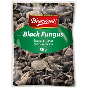 Džiovinti juodieji grybai, DIAMOND, 50 g