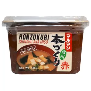 Miso pasta HONZUKURI, tamsi, 500 g