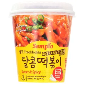 Tteokbokki SEMPIO, saldžiai aštrus, 160 g