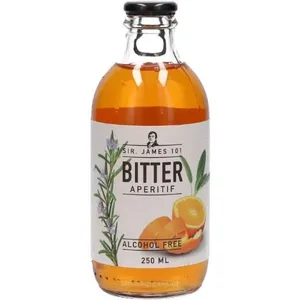 Nealkoholinis kokteilis, SIR JAMES 101 BITTER APERITIF, 0,0%, 0.25 l