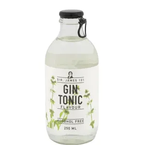 Nealkoholinis kokteilis, SIR JAMES 101 Gin Tonic, 0,0%, 0,25 l