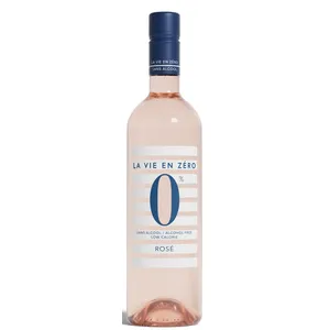 Nealkoholinis vynas LA VIE EN ZERO, rose, 0%, 0,75 l