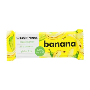 Bananų batonėlis THE BEGINNINGS, 40 g